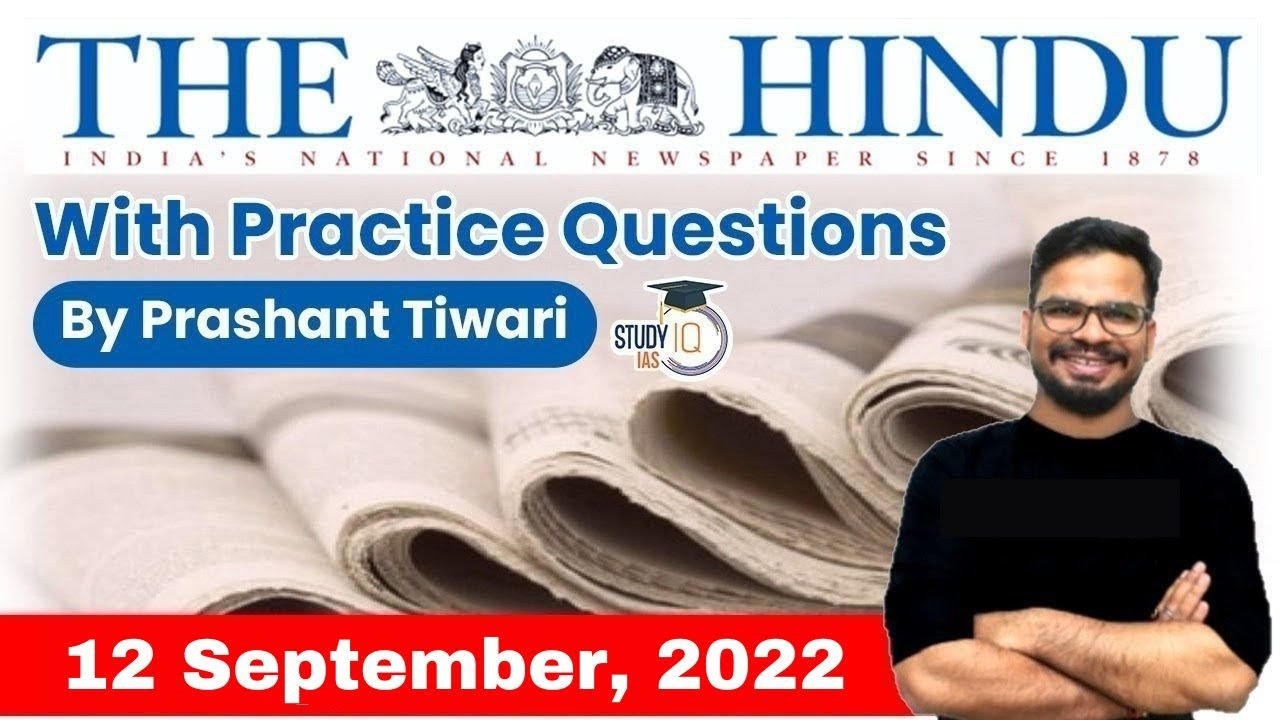 The Hindu Newspaper 12 September