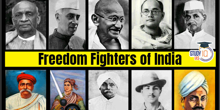 Freedom Fighters of India List (1857-1947) & their Contribution