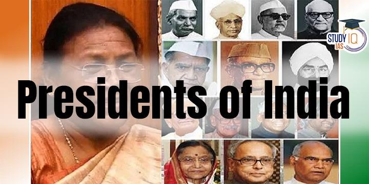 President of India List from 1947 to 2023, Name, Tenure