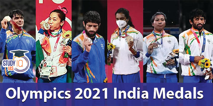 Olympics 2021 India Medals