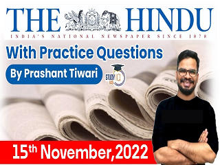 The Hindu Newspaper 15 November