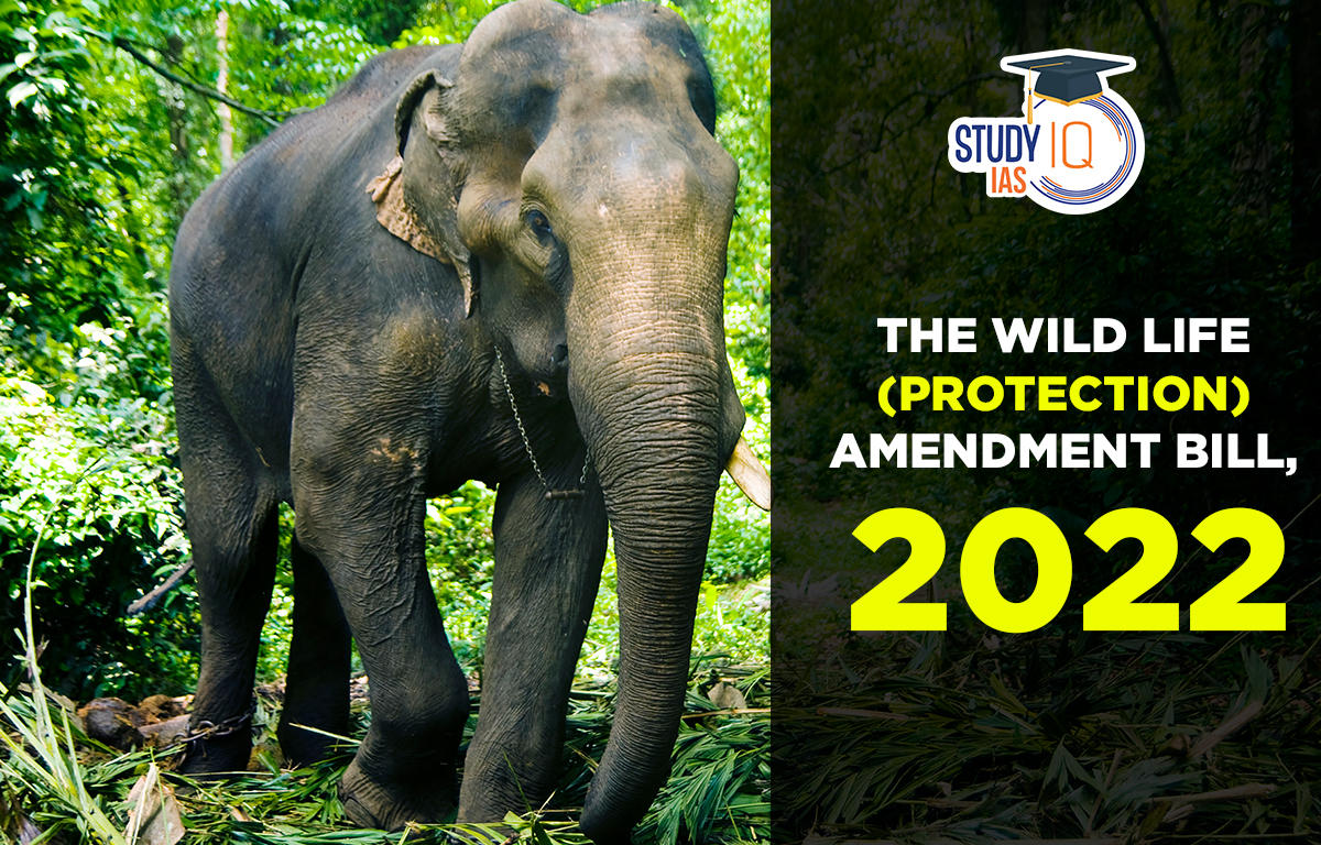 The Wild Life (Protection) Amendment Bill, 2022