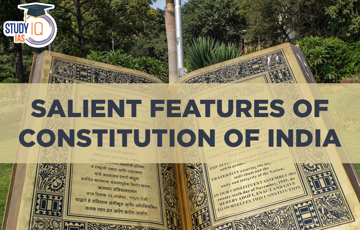 Explain The 5 Salient Features Of Indian Constitution