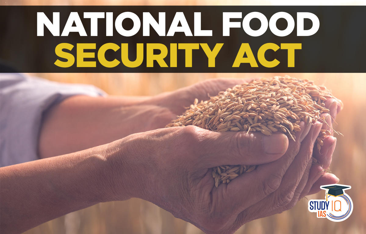 National Food Security Act NFSA 