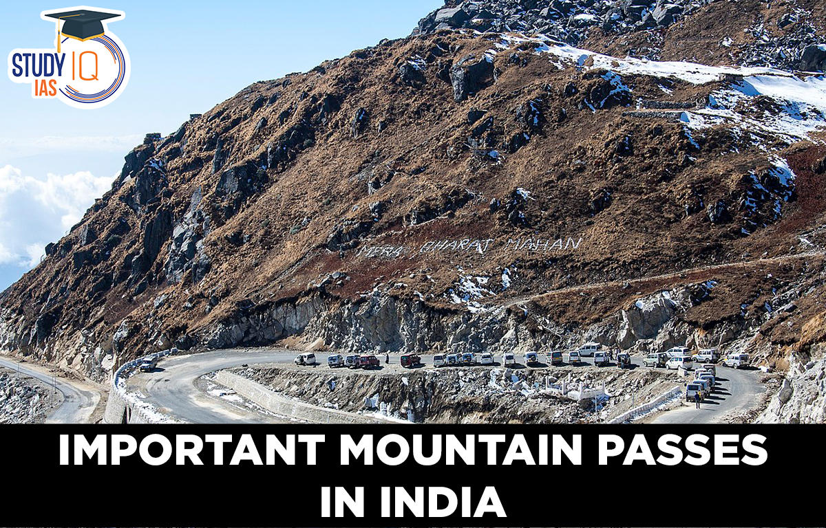 important mountain passes in india