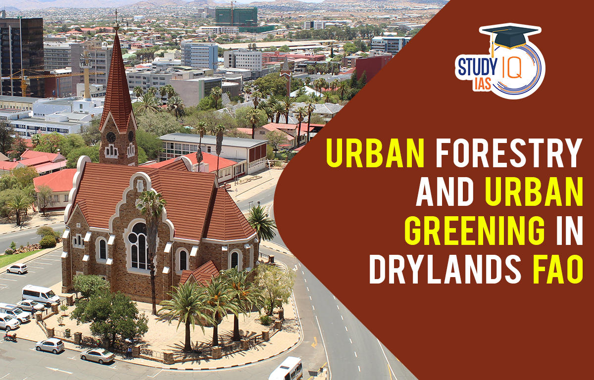 Urban forestry and urban greening in drylands FAO
