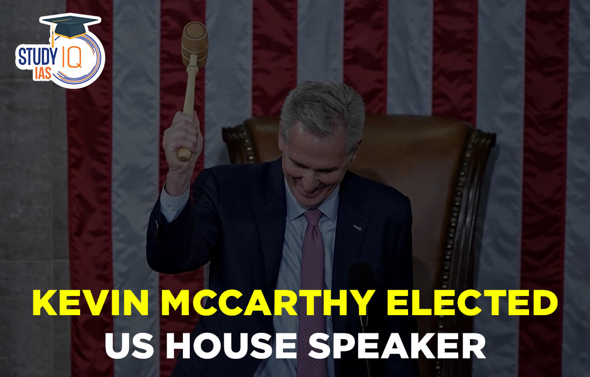 Kevin McCarthy elected US House Speaker
