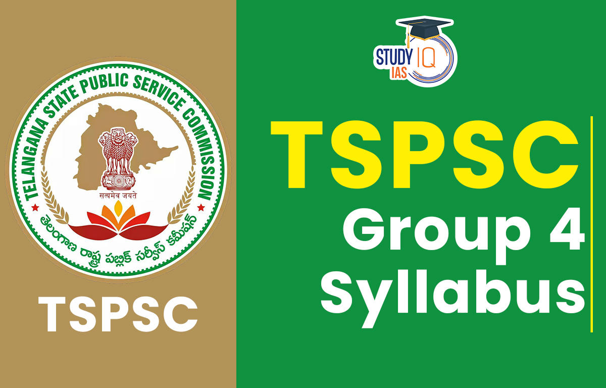TSPSC Group 4 Syllabus 2023 Exam Pattern Download PDF