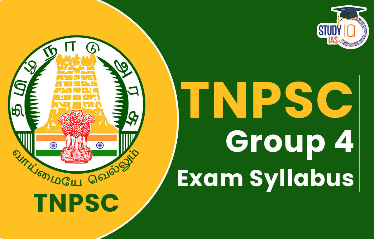 TNPSC Group 4 Syllabus 2023, Exam Pattern, Download PDF