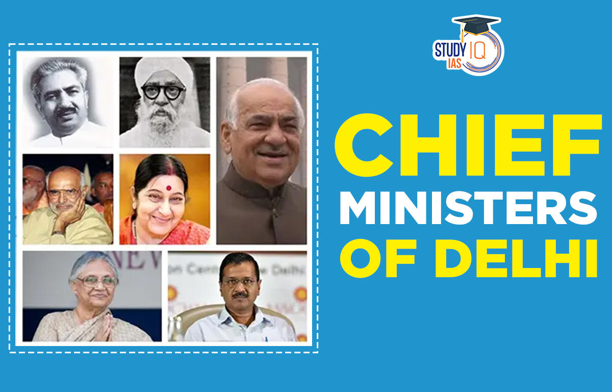Chief Ministers of Delhi