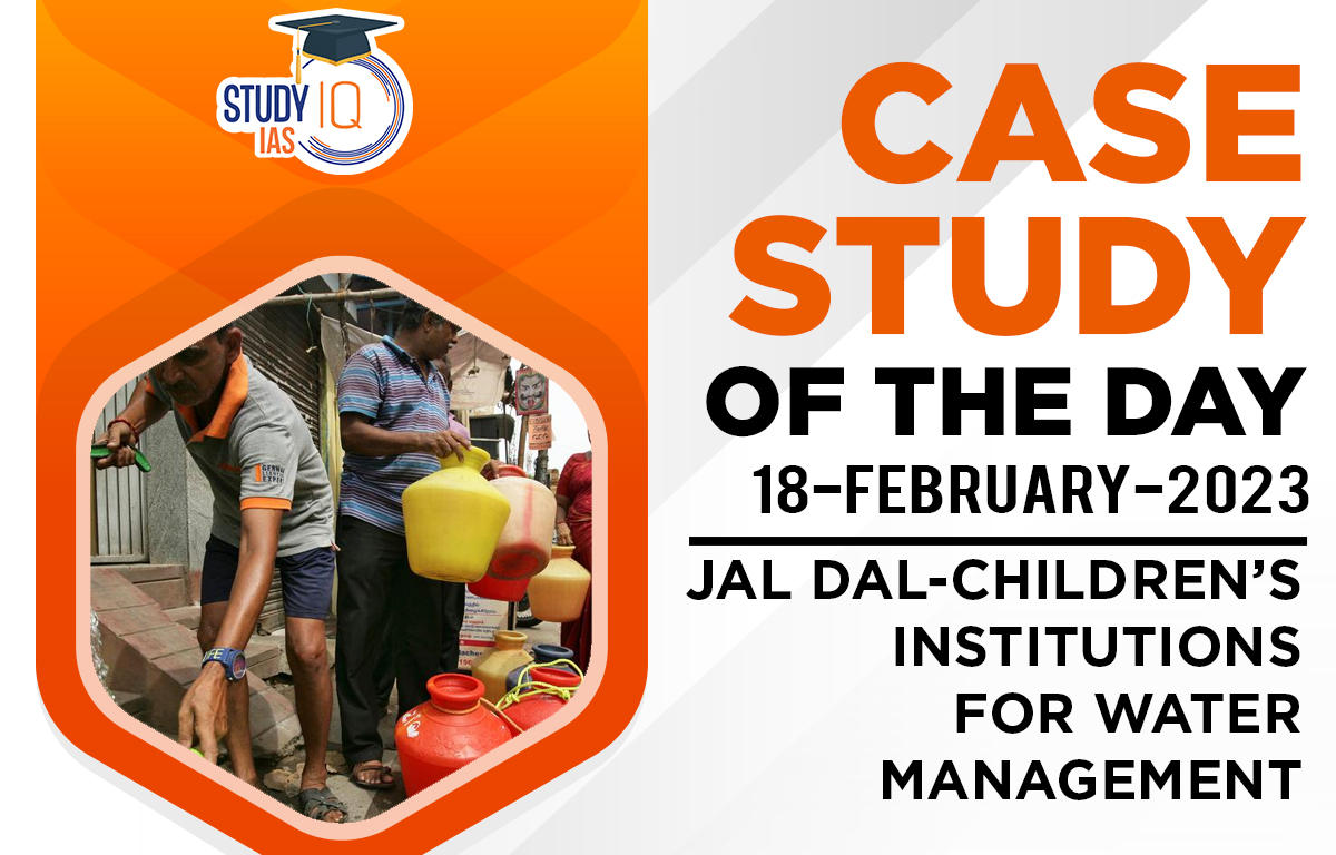 Jal Dal- Children’s Institutions for Water Management