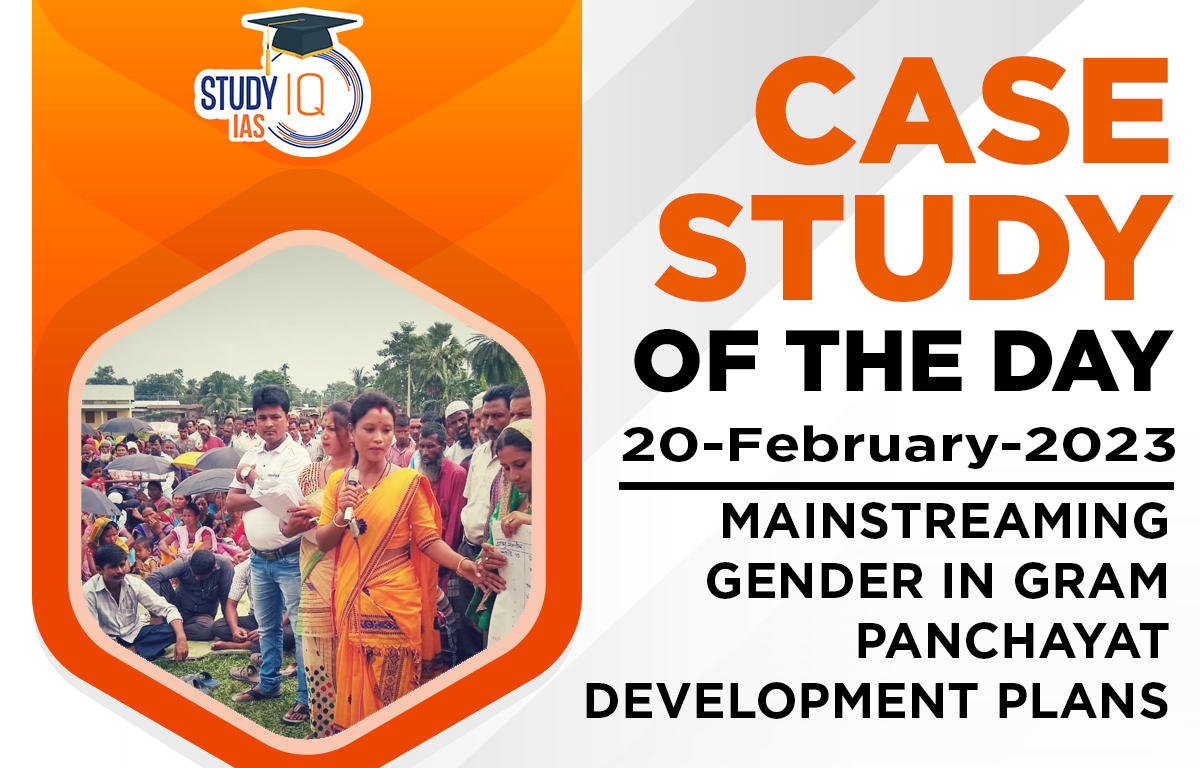 Mainstreaming Gender in Gram Panchayat Development Plans