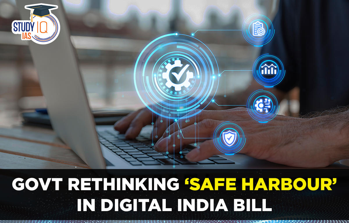 Govt rethinking ‘safe harbour’ in Digital India Bill