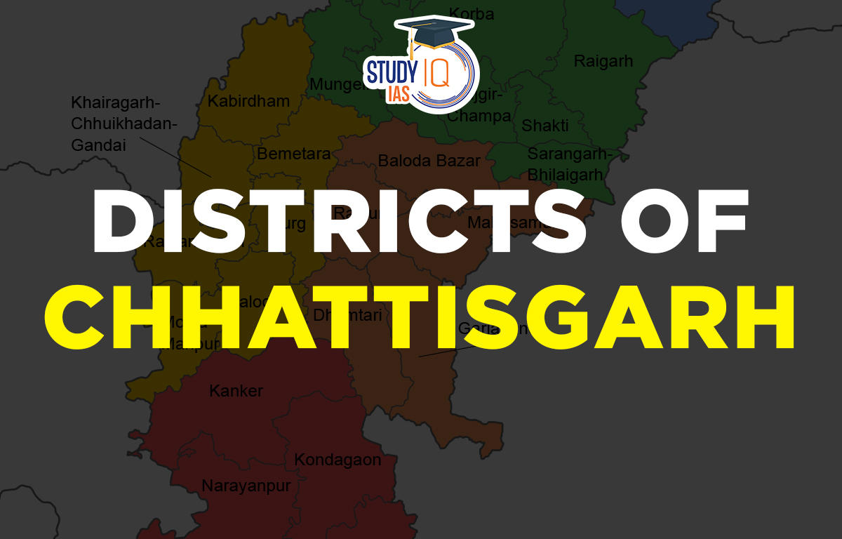 Districts of Chhattisgarh