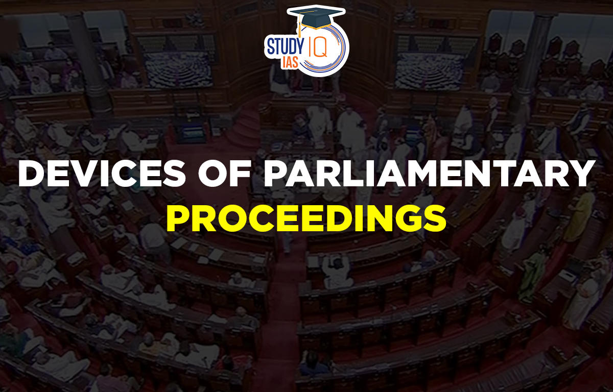 Devices of Parliamentary Proceedings