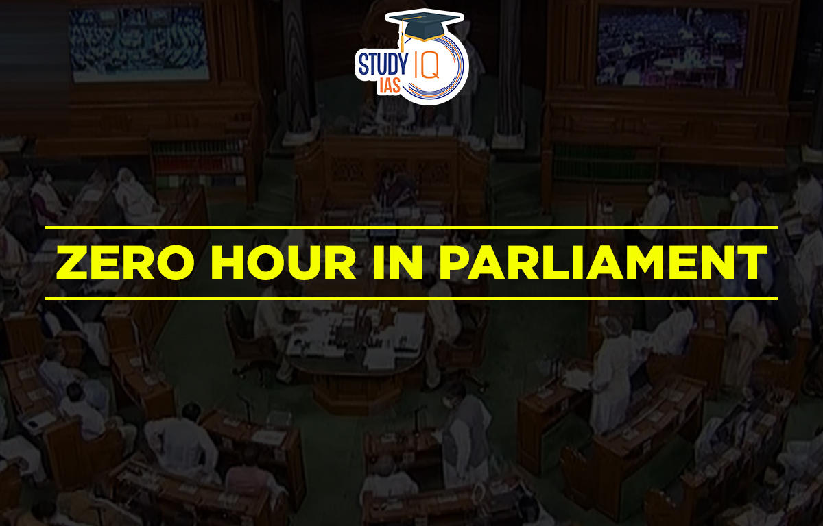 zero hour in parliament