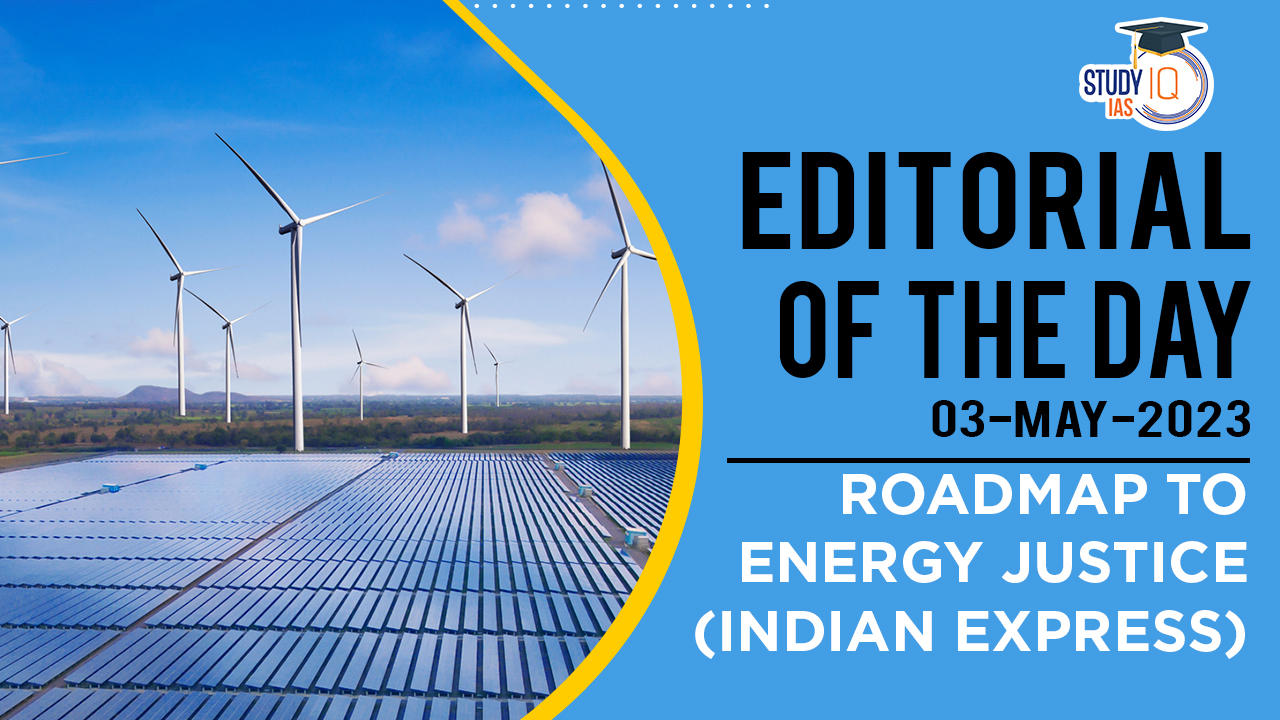 Roadmap to Energy Justice