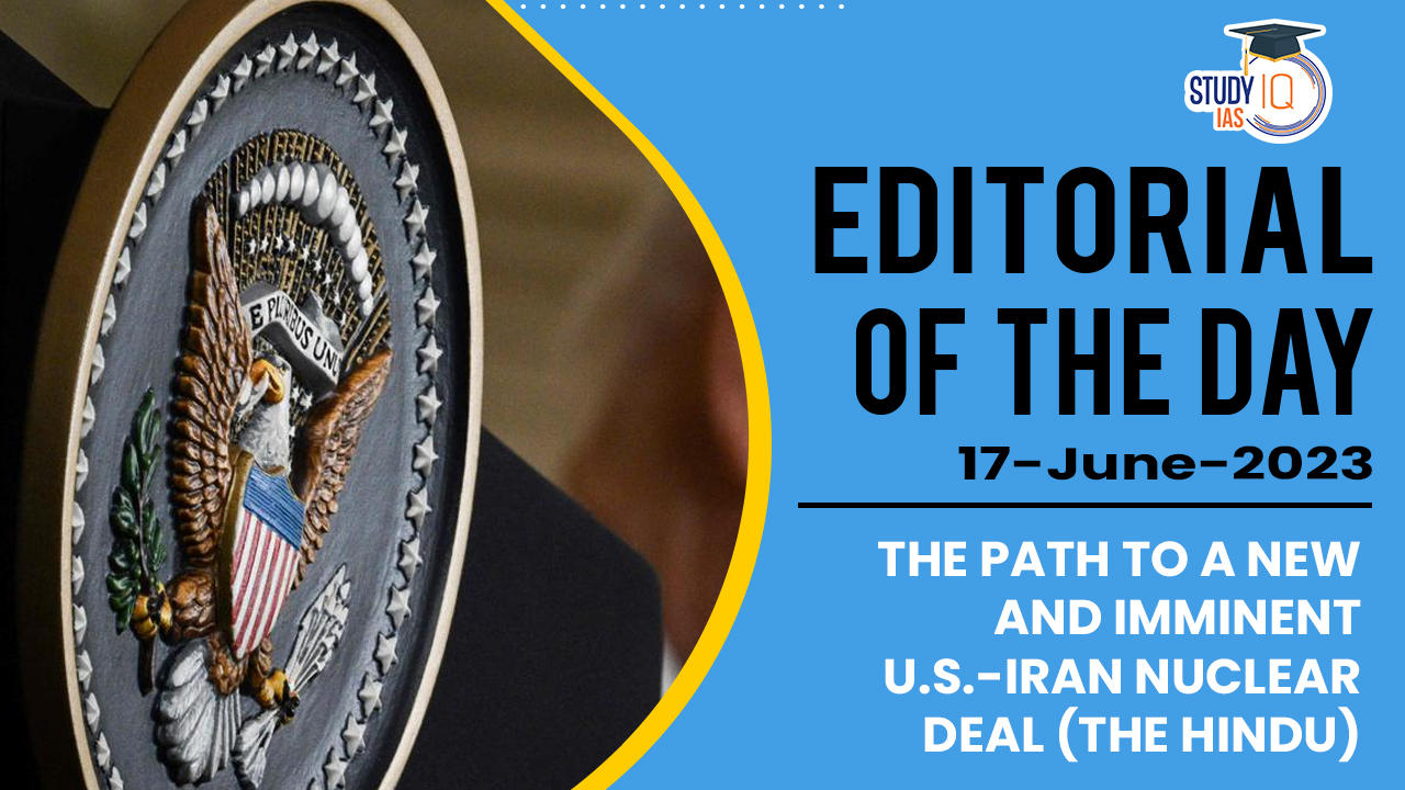 The Path to a New and Imminent U.S.-Iran Nuclear Deal