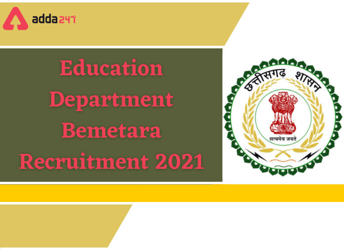 Education Department Bemetara Recruitment 2021: Apply For 70 Teaching Posts_30.1
