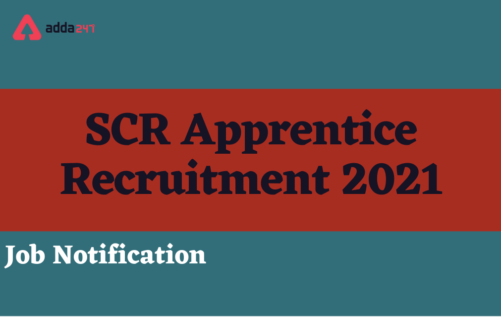 SCR Apprentice Recruitment 2021, Apply Online for 4103 Vacancies_30.1