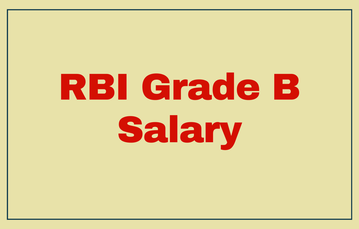 RBI Grade B Salary 2023: In Hand Salary, Allowances, Promotion