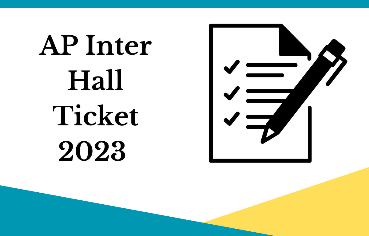 AP Inter Hall Ticket 2023 Download Link for 1st and 2nd Year_30.1