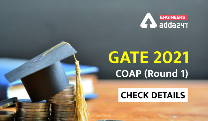 GATE 2021: COAP Check details. |_30.1