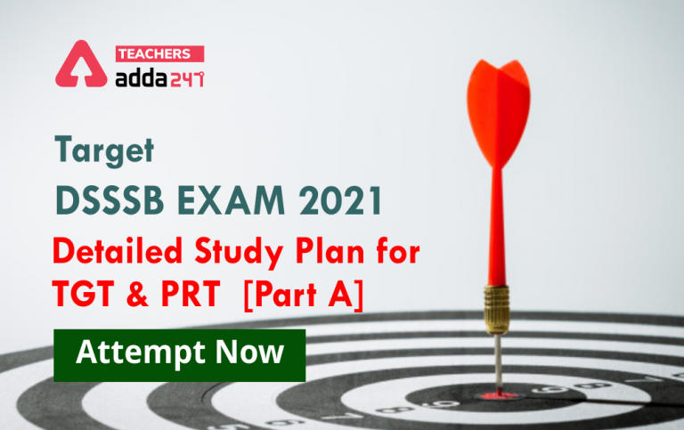 DSSSB Study Plan 2021: 70 days Complete Study Material For TGT & PRT Exam [Part A]_30.1