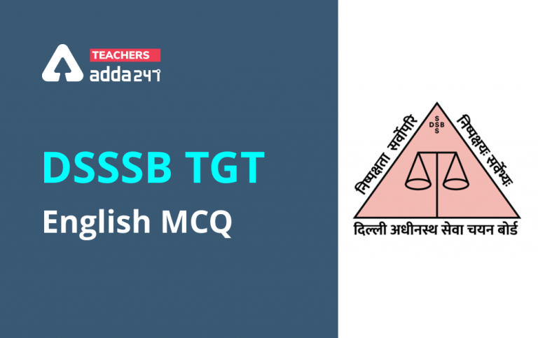 DSSSB 2021 : DSSSB 200 MCQ TGT English PDF_30.1