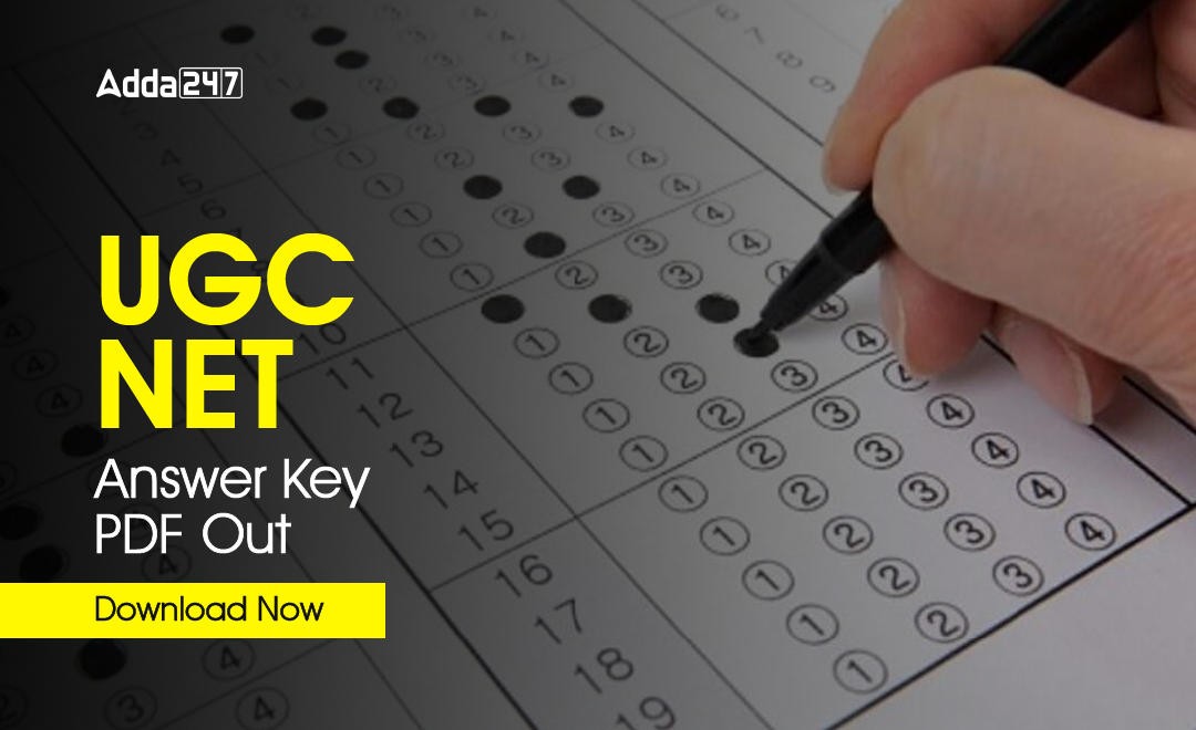 UGC NET Final Answer Key 2022 Out, Response Sheet Link