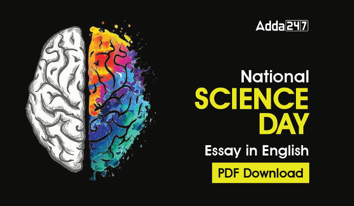 National Science Day Essay in English PDF Download_30.1