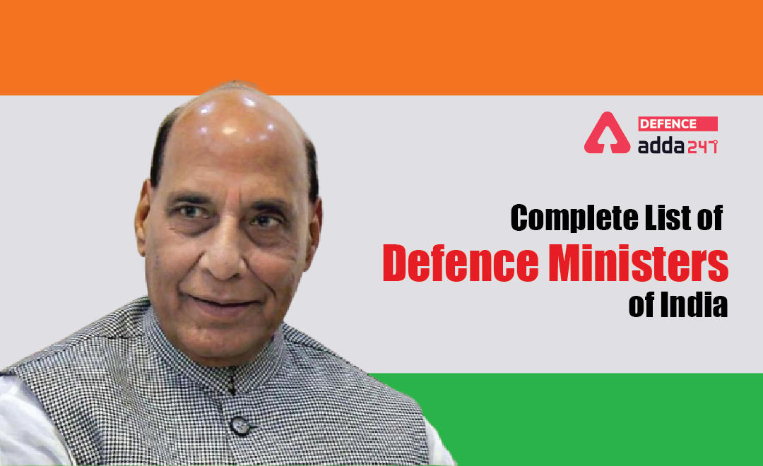 Defence Minister of India, List from 1947 to 2021_30.1
