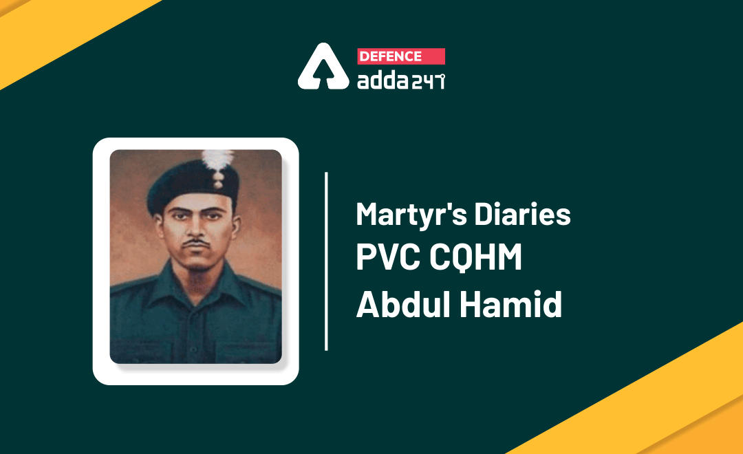 Martyr's Diaries: PVC CQHM Abdul Hamid_30.1