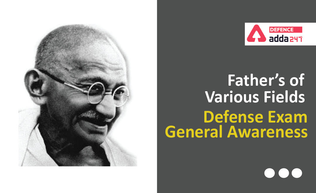 Father's of Various Fields , Defense Exam General Awareness_30.1
