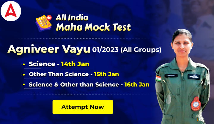 All India Maha Mock Test for Agniveer Vayu 01/2023_30.1