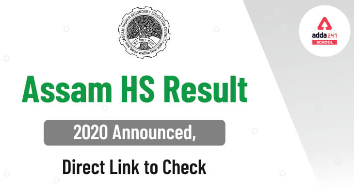 Assam HS Result 2020 Declared, Direct Link to Check_30.1