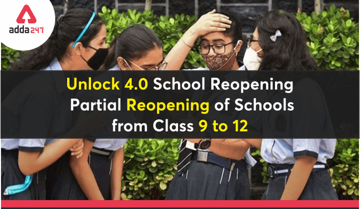 Unlock 4.0 School Reopening: SOPs Issued by Health Ministry for Partial Reopening of Schools from Class 9 to 12_30.1