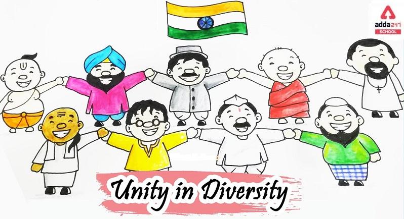 Unity in Diversity in India: Essay, Meaning, Drawing, Poster_30.1