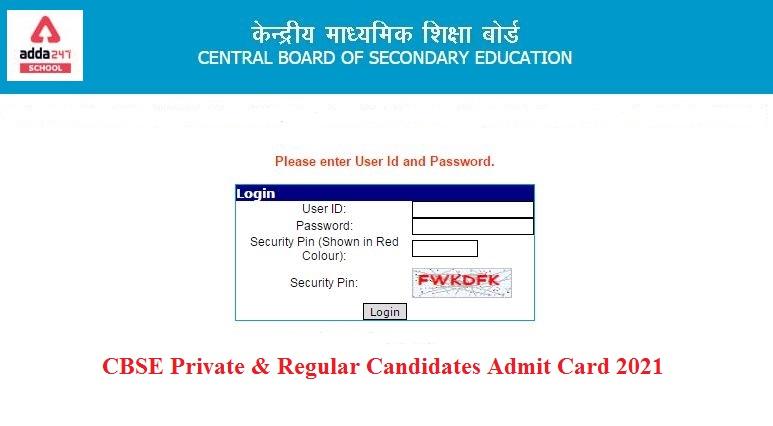 CBSE Private & Regular Candidates Admit Card 2021 Download here @ cbse.gov.in_30.1