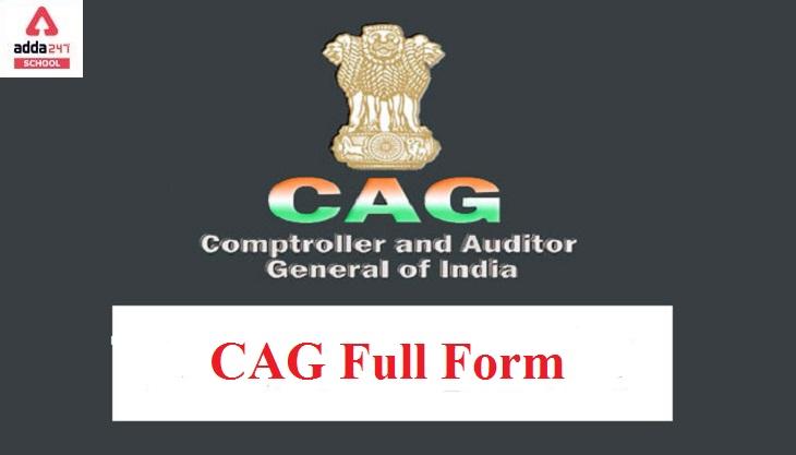 CAG Full Form | adda247_30.1