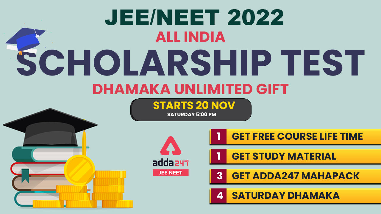 Adda247 NEET JEE 2022 All India Online Scholarship Exam Test_30.1