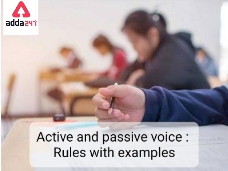 Active and Passive Voice Examples with Answers, Rules, Exercises_30.1
