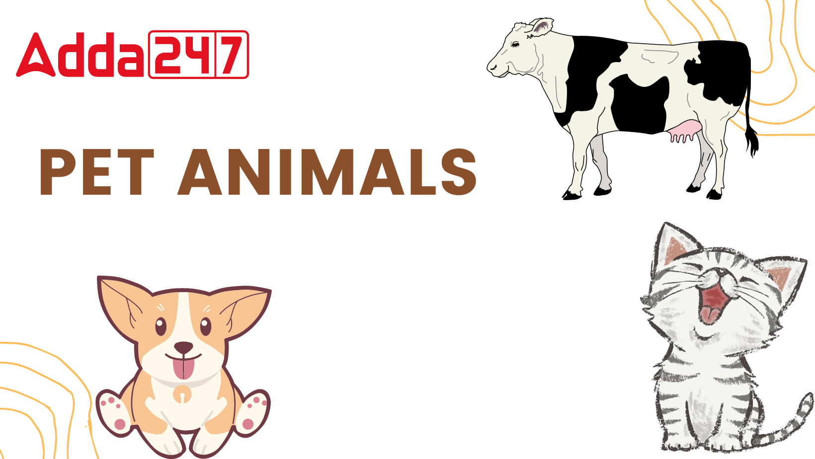 Pet Animals Name with Images in English and Hindi
