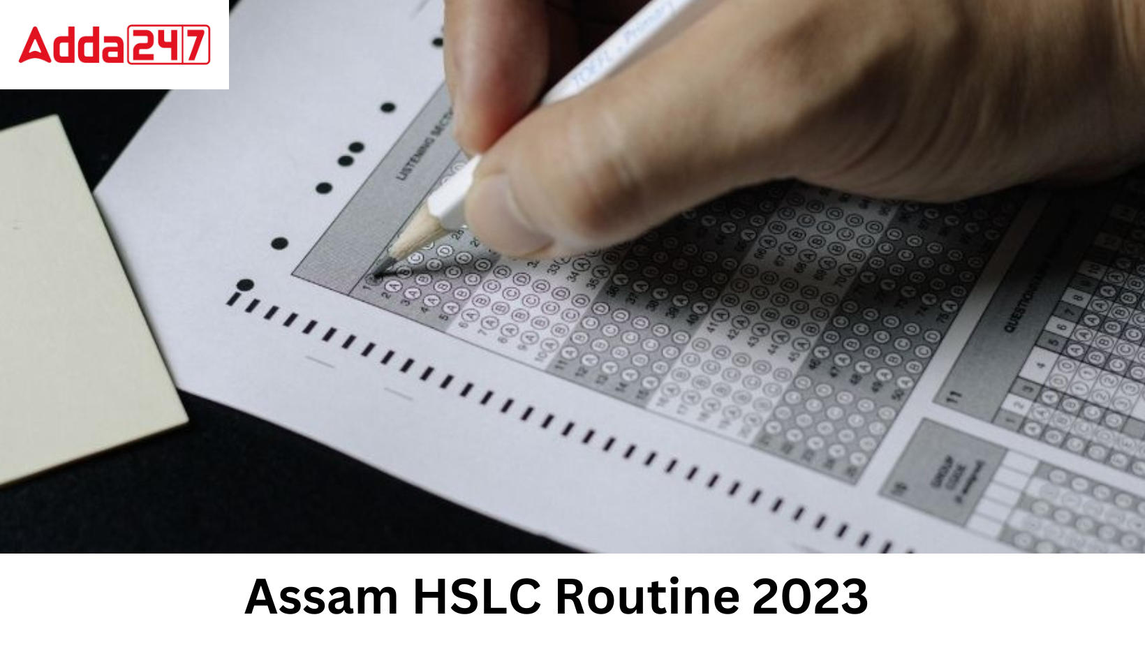 Assam HSLC Routine 2023 - SEBA Class 10th Time Table_30.1
