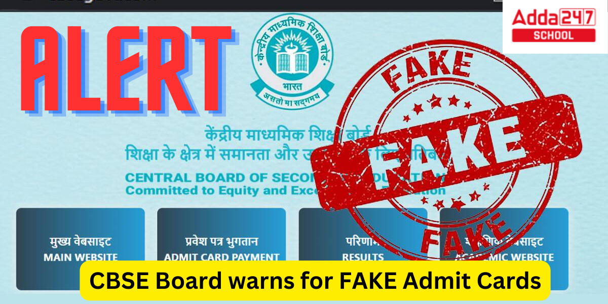 CBSE Board warns for FAKE Admit Cards for Class 10, 12_30.1