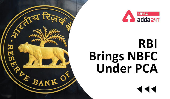 Prompt Corrective Action: RBI brings NBFC under PCA_30.1