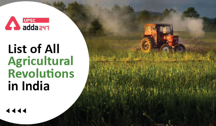 List of All Agricultural Revolutions in India_30.1
