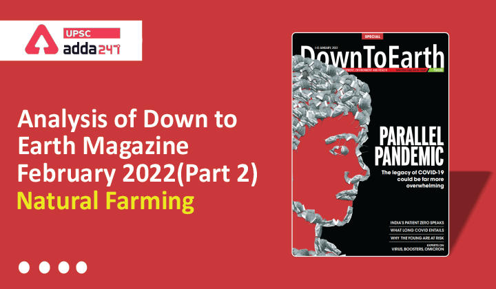 Analysis of Down To Earth Magazine: Natural Farming_30.1