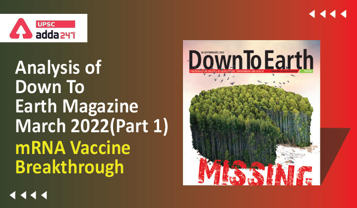 Analysis Of Down To Earth Magazine: "mRNA Vaccine Breakthrough"_30.1
