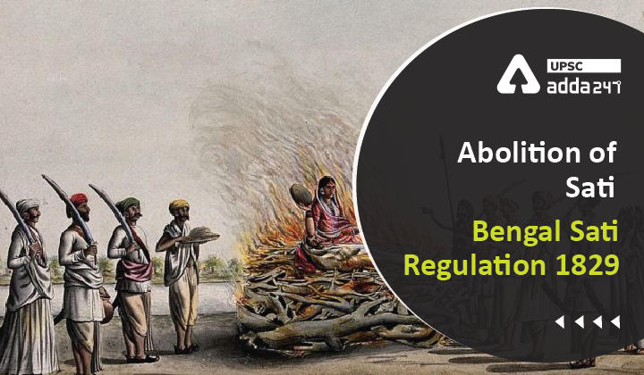 Abolition of Sati | Bengal Sati Regulation 1829_30.1